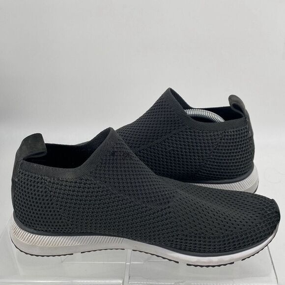 Eileen Fisher Knit Stretch Pull-on Comfort Sneakers‎ Dark Grey 10 - Picture 2 of 12